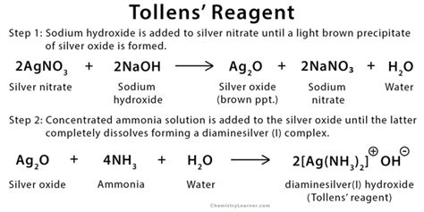 Tollens' reagent .